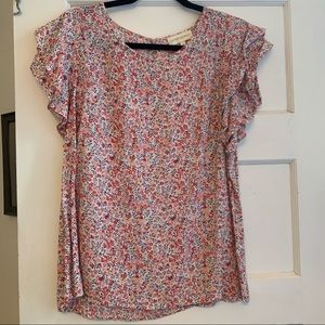 NWOT Cynthia Rowley floral Liberty of London top